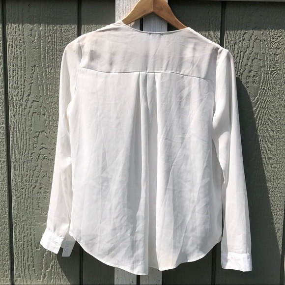 Tobi White Chiffon Top - Picture 2 of 5